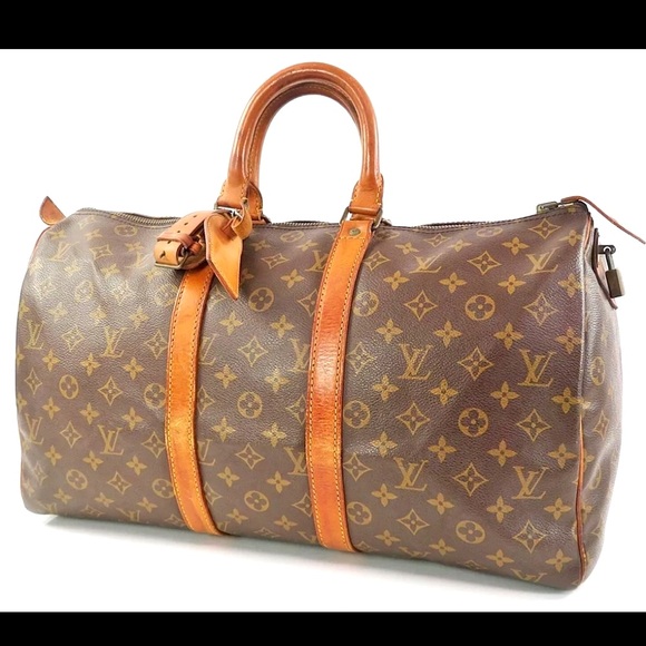 Authentic Vintage LOUIS VUITTON Keepall 45 Monogram Canvas Duffel Bag #59039 - Picture 1 of 13